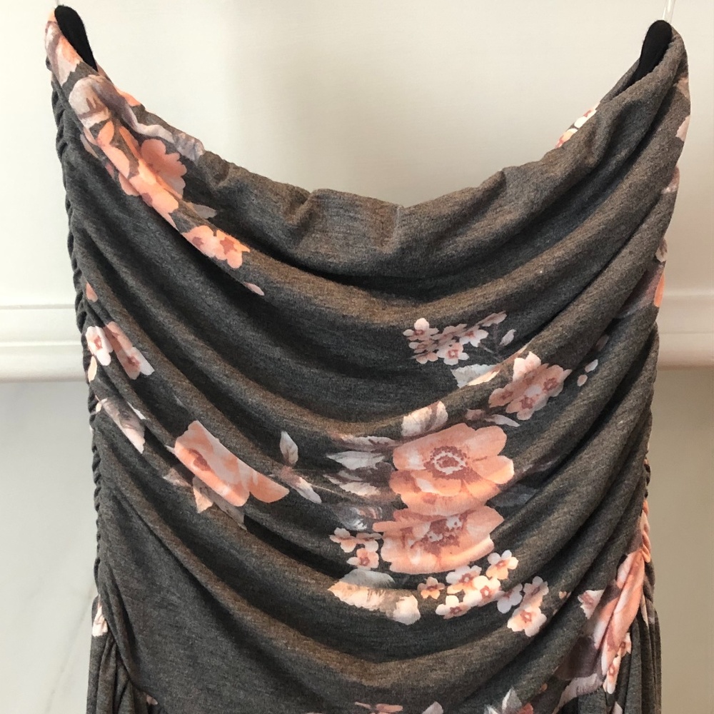 Egy Floral Sleeveless Maxi Dress